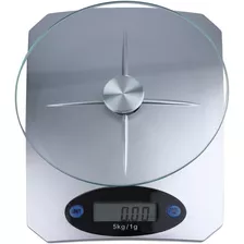 Báscula De Cocina Digital 1g A 5 Kg Balanza De Vidrio Regalo