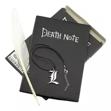 Death Note Libreta Animé/ Instrucciones, Colguije Y Pluma 