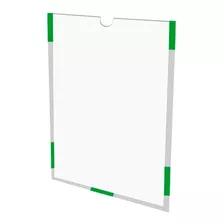 Display Acrílico A4, Porta Folha Sulfite Para Recados 