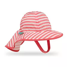 Domingos Por La Tarde Infantil Sunsprout Hat, Coral - White 