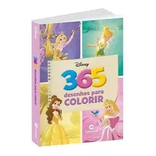 Livro Para Colorir Infantil 365 Desenhos Princesas Disney