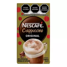 Pack 6 Sobres Cappuccino Nescafe Original 20 Gr Por Unidad