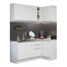 Armario De Cocina Integral Esquinera 269cm Glamy Madesa 01