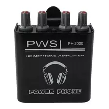 Amplificador Fone Pws Ph2000 Retorno Musicos Power Click