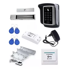 Kit Cerradura Magnética Control Acceso Wifi Cerrojo 350lbs