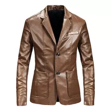 Chaquetas De Cuero Para Hombre, Trajes De Piel Sintética, Ab