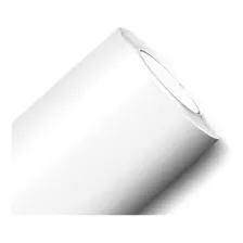 Adesivo Vinilico P/ Envelopamento Recorte Branco 6m X 50cm Cor Branco Fosco