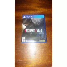 Juego De Ps4 Resident Evil 4 Remake 