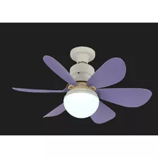 Ventilador De Techo Led Pequeño Con Luz Con Control Remoto