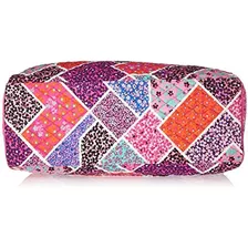 Vera Bradley Bolsa De Viaje De Tres Compartimentos Algodon 