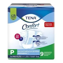 Kit 9 Fraldas Geriatrica Biofral Tena Confort 9un P