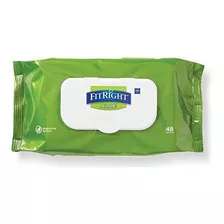 Fitright Aloe Personal Cleansing Cloth Wipes, Perfumado, Paq