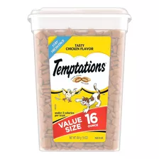 Temptations Snacks Gatos Sabor Pollo 1 Lb