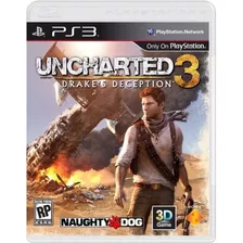 Uncharted 3: Drake's Deception - Mídia Física Ps3