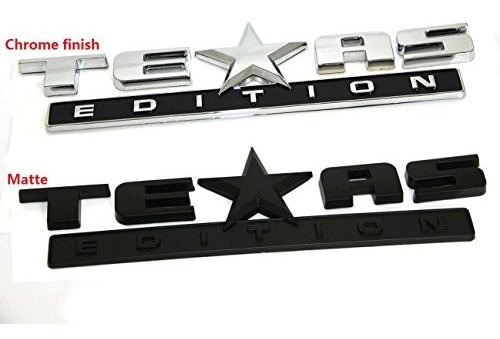 Yoaoo 3x Oem Chrome Sierra Texas Edition Emblem Badge For 07 Foto 3