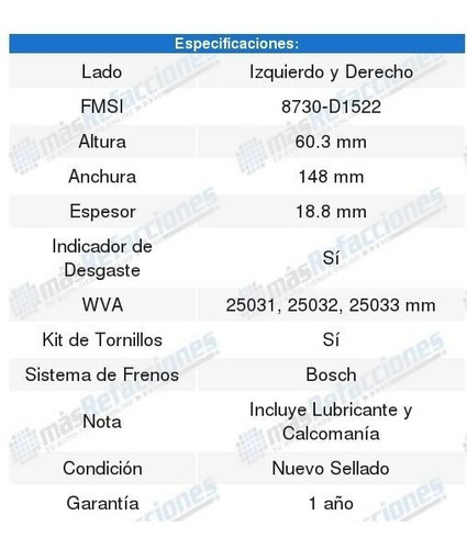 Balatas Ceramica (d) Chevrolet Sonic Rs 14 A 18 Foto 2