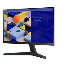 Monitor Samsung Essential Led 22 Plano Ls22c310ea Panel Ips Color Negro