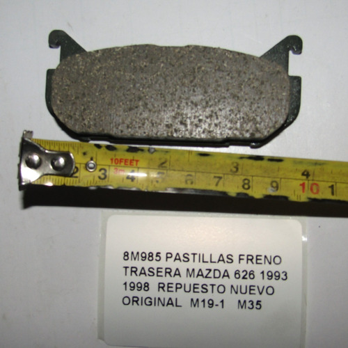  Pastillas Freno Trasera Mazda 626 1993 - 98   Foto 4