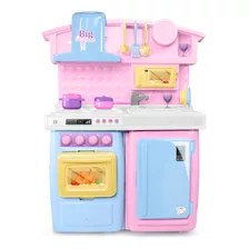 Cozinha Big Kitchen Azul Claro 5555 - Roma Brinquedos