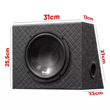 Caixa De Som Pequena Sub Grave Subwoofer 8 Polegadas Taramps