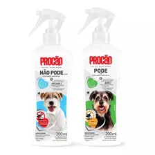 Kit Educador Sanitário Pode + Não Pode Adestramento Cachorro