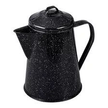 Cafetera De Peltre Tradicional 2 Litros Color Negro Cinsa