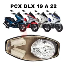 Forração Honda Pcx Dlx Forro Premium Baú 19 20 Bege