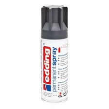 Spray Acrílico Perm. Premium Gris Oscuro Mate Marca Edding