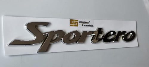 Emblema Sportero Mitsubishi Cinta 3m Foto 4
