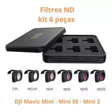 Kit 6 Filtros Nd Sunnylife Dji Mini 2 - Mini Se - Mavic Mini