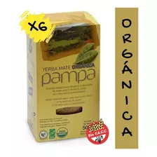 Yerba Orgánica Mate Pampa 500gr. Certificada Pack X 6 Tigre