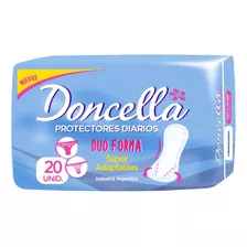 Doncella Protector Diario Pocket Duo Forma Adaptable 20un