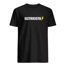 Camiseta Eletricista Camisa Uniforme Autônomo Serviço Blusa