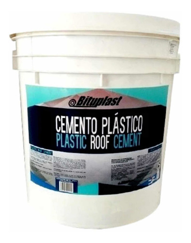Cuñete De Cemento Plastico Bituplast 4galones