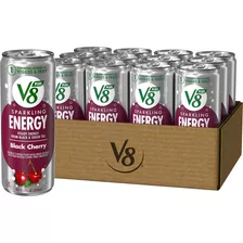 V8 Sparkling +energy, Bebida Energtica Saludable, Energa Nat