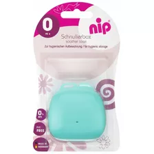 Caja Porta Chupete Y Esterilizador, Verde Agua, Nip