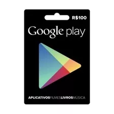 Google Play Giftcard R$100,00 Envio Imediato