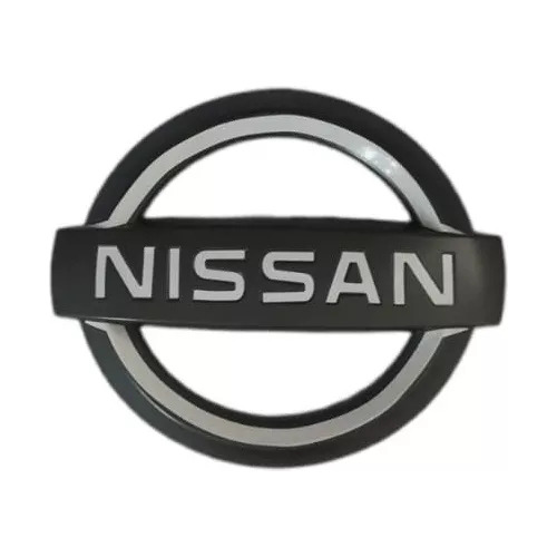 Emblema Parrilla Gris C/blanco Nissan V-drive 2021 Foto 4