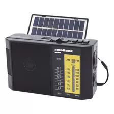 Radio Portátil Nordmende Panel Solar C Bluetooth Am/fm Usb