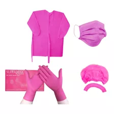 Kit Paramentação Tnt Rosa Pink Tamanho P 