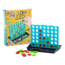 Juego De Mesa 4 En Línea Didáctico Viajero