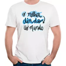 Camiseta O Melhor Dindo Do Mundo Camisa Padrinho Presente