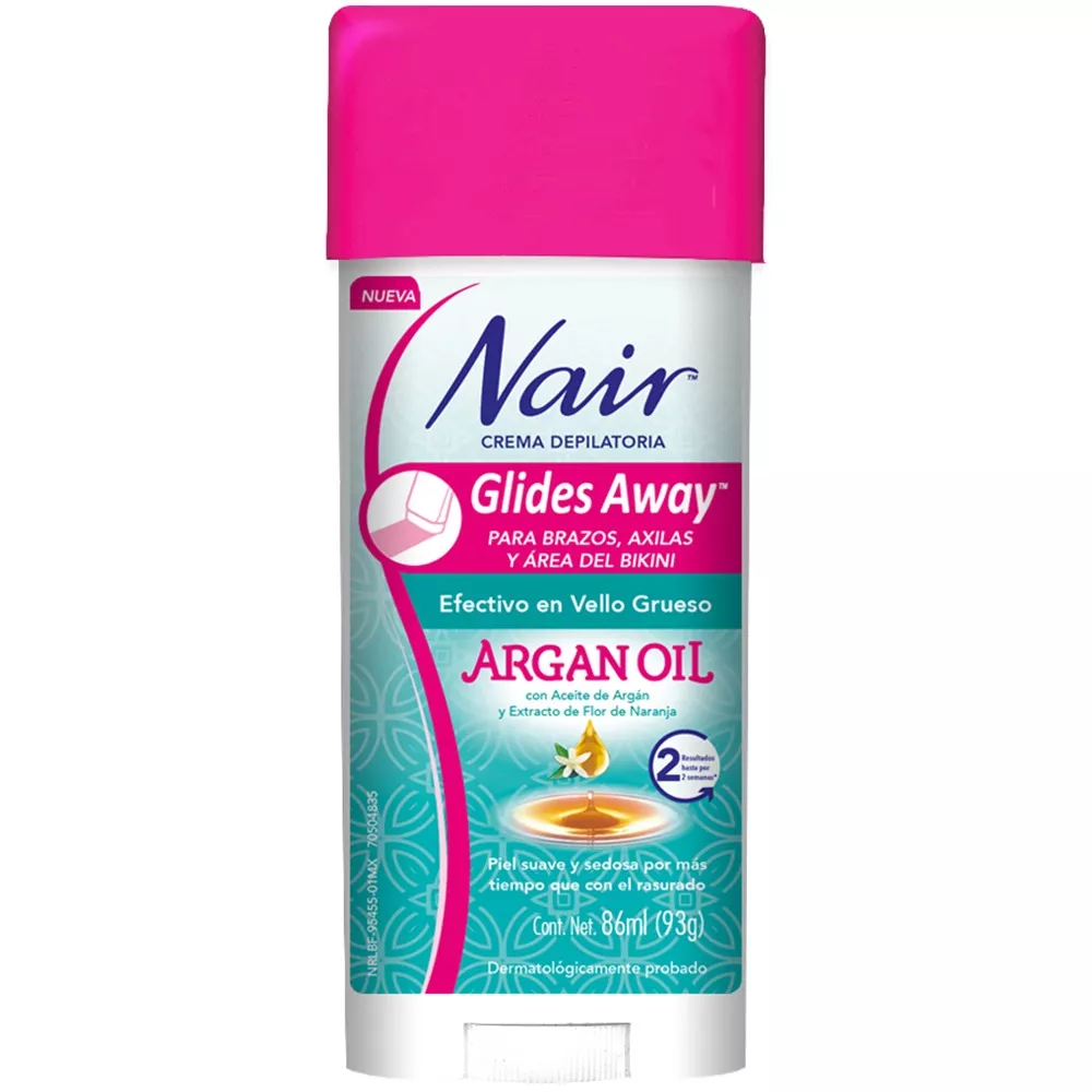  Crema Depilatoria Nair Glides Away Argan Oil Corporal 86 ml