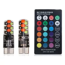 Cocuyos Led Rgb Con Control Remoto Carros Y Motos 12v