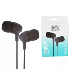 Fone De Ouvido Tipo P3 Com Microfone 1m Intra-articular