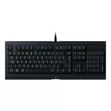 Teclado Gamer Razer Cynosa Lite Qwerty Español Color Negro Con Luz Rgb