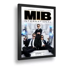 Quadro Decorativ Poster Mib Homens De Preto Internacional A3