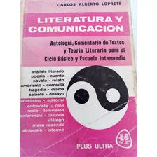 Libro Literatura Y Comunicación Año 1978