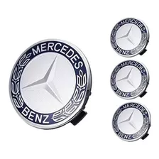 X4 Tapa Rin Mercedes Benz C180 C230 W219 Cls350 Emblema Cubo