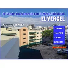 Vendo Apto En El Vergel, 3 Habs., 126 Mts.2, 4to Piso, A Media Cuadra De La 27 De Febrero, Rd$8,950,000.00